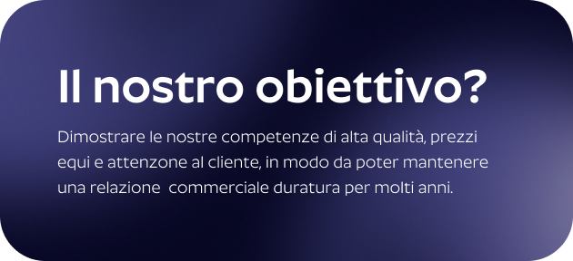 Il nostro obiettivo